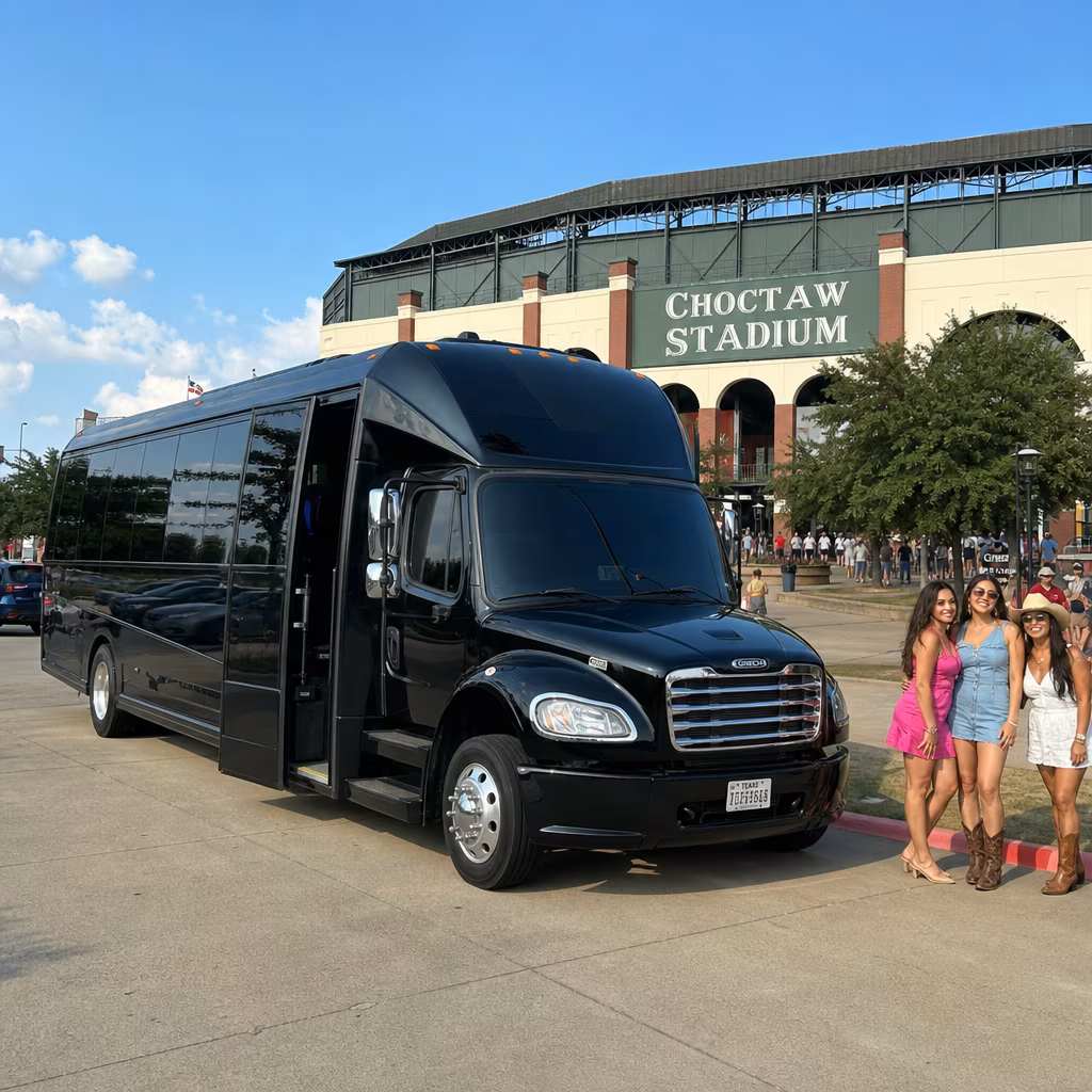 Rent a Bus to Choctaw Stadium