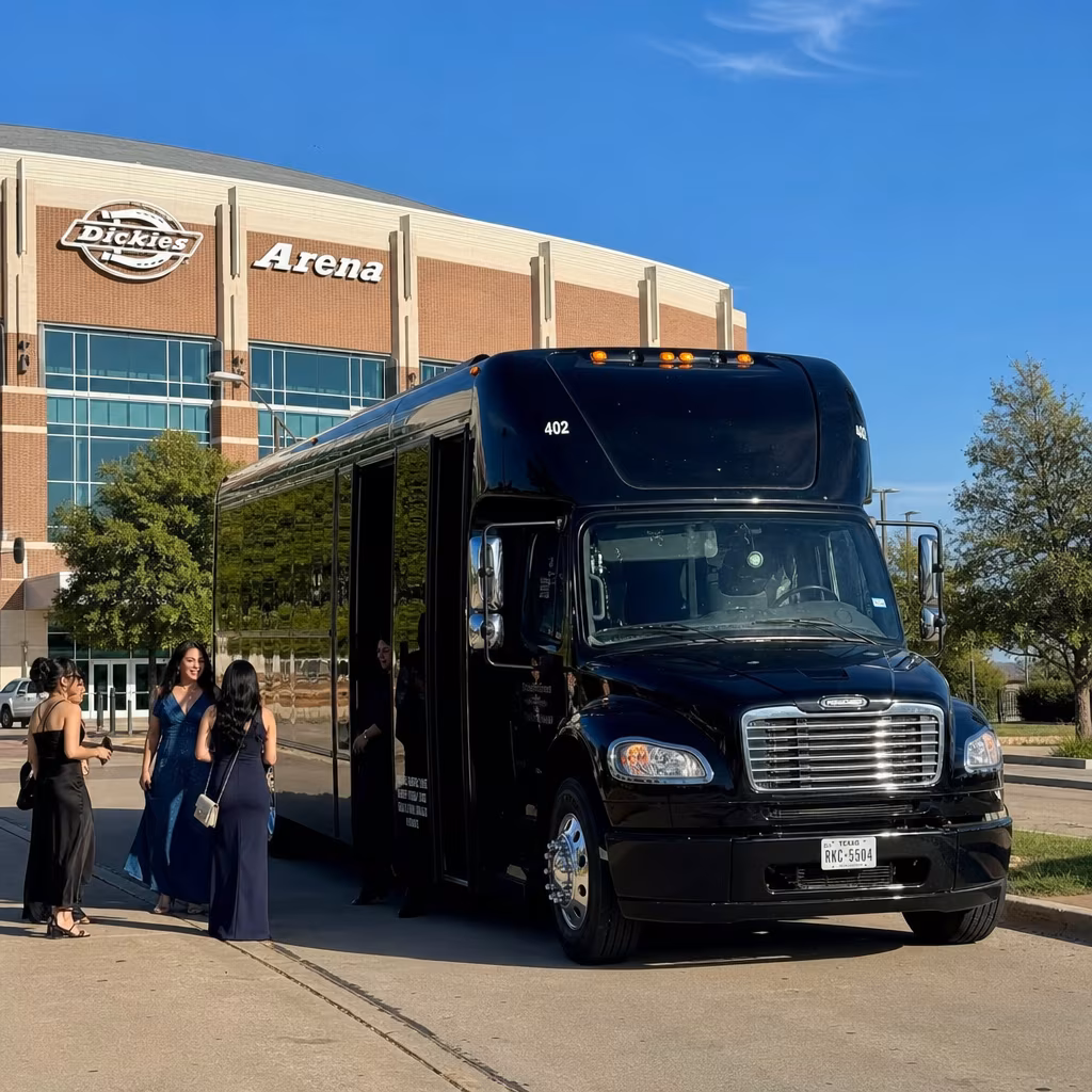 Rent a Bus to Dickies Arena