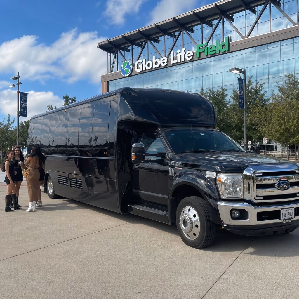 Rent a Bus to Globe Life Field