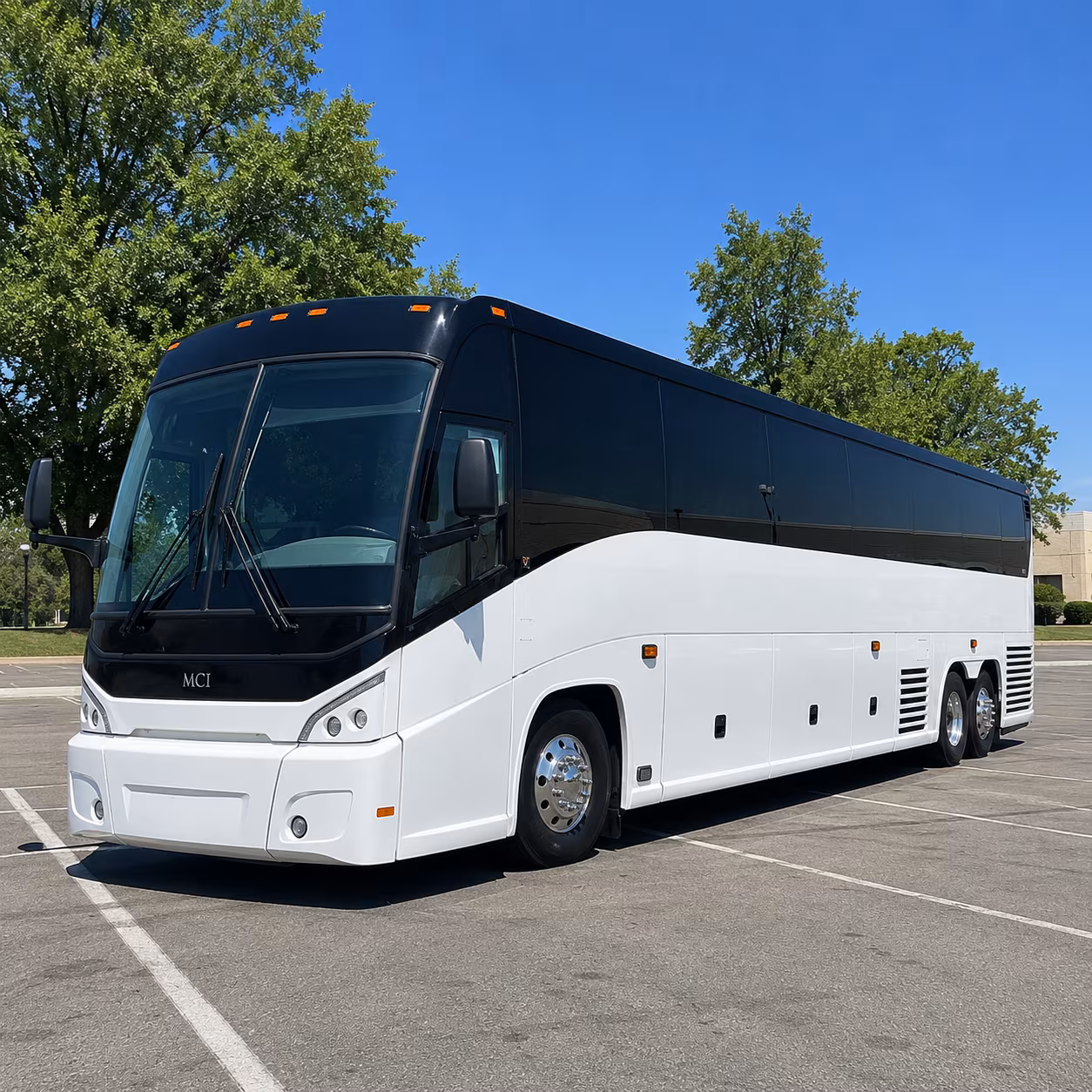 Arlington Airport Shuttle & Transportation party bus exterior