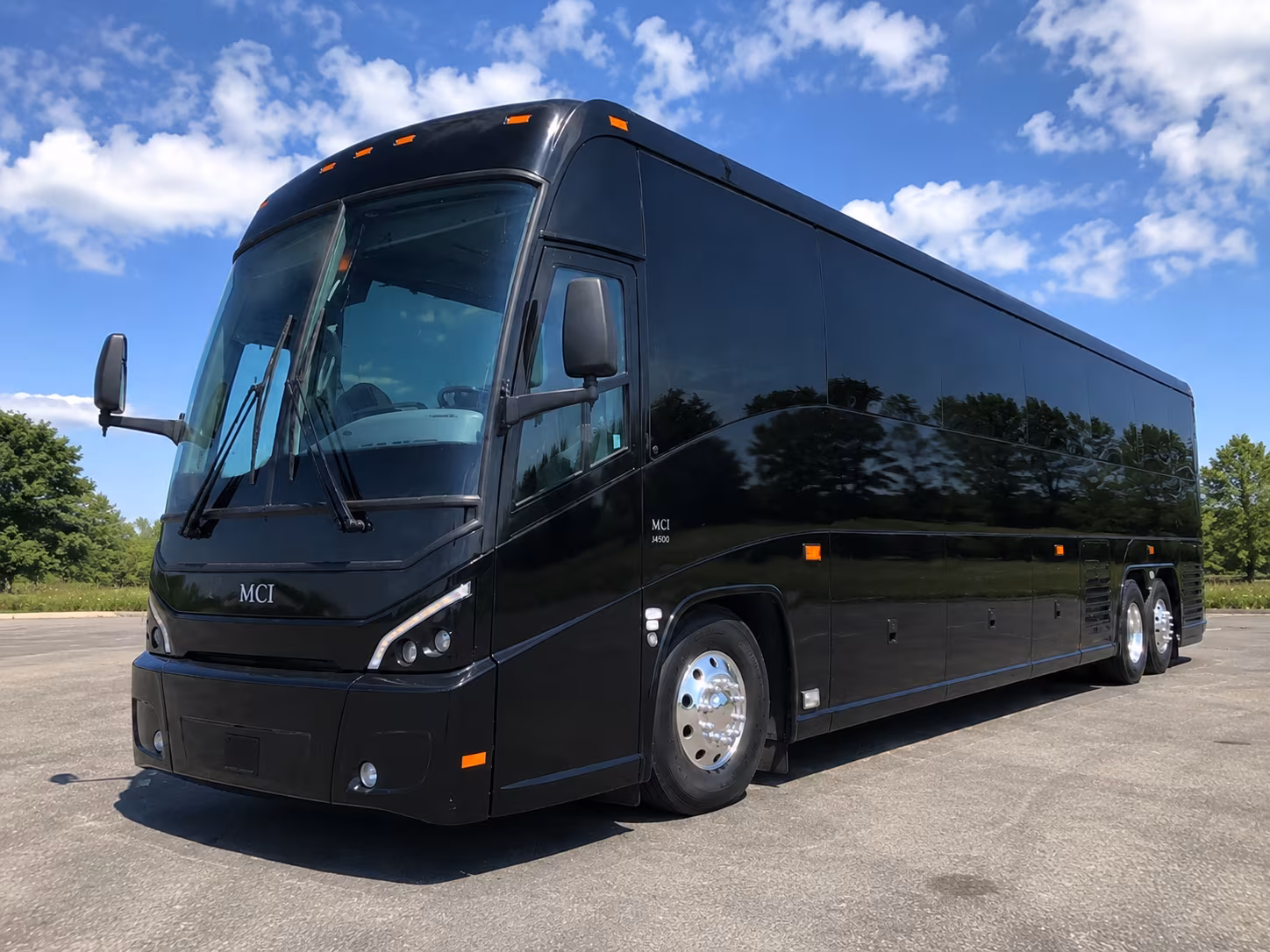 Arlington Corporate Transportation party bus exterior