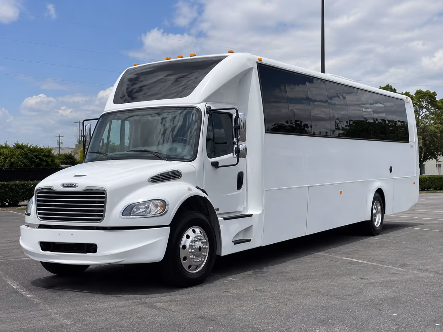 Arlington Private Event Transportation party bus interior