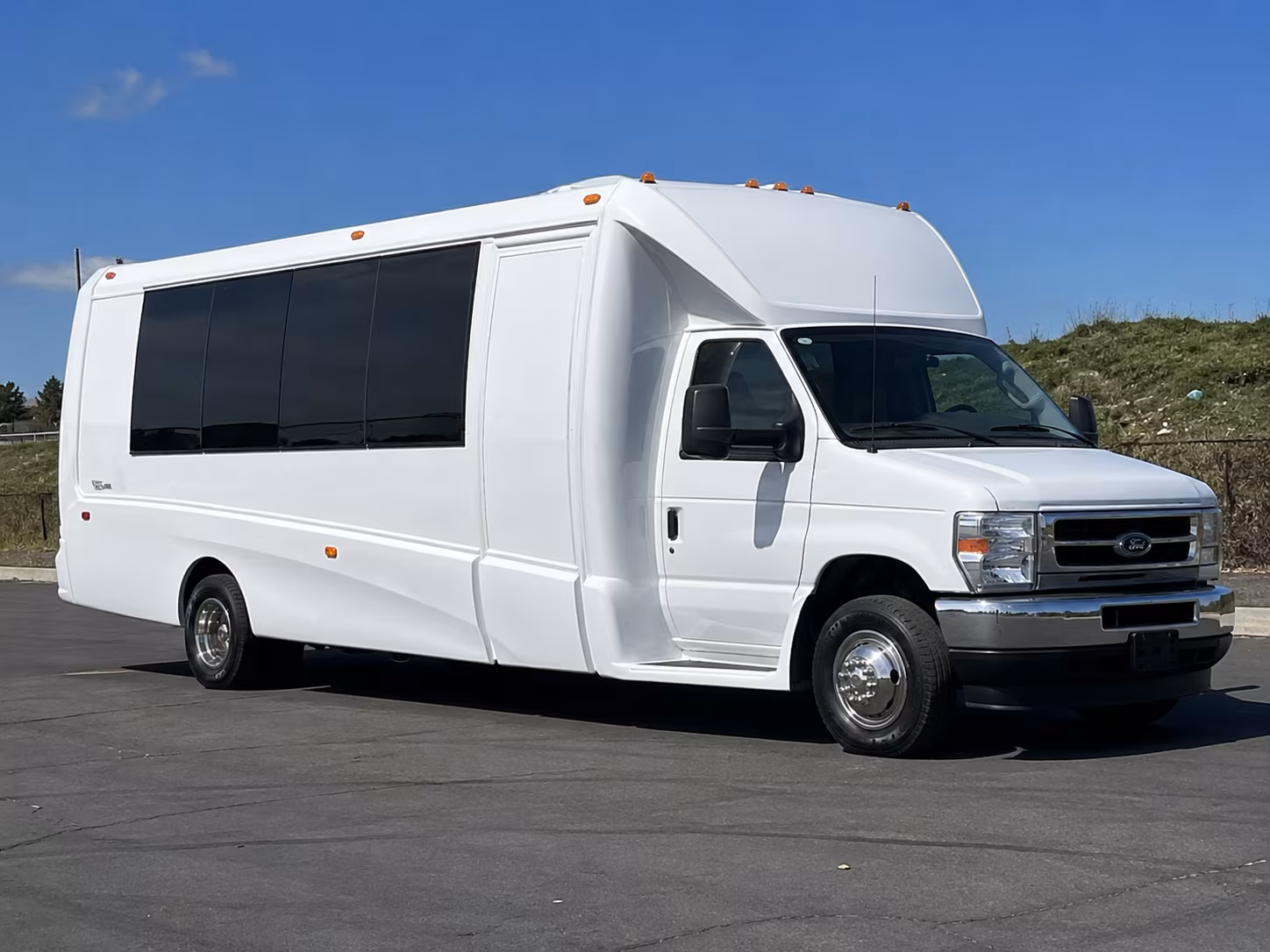 Arlington Prom & Homecoming Transportation party bus exterior