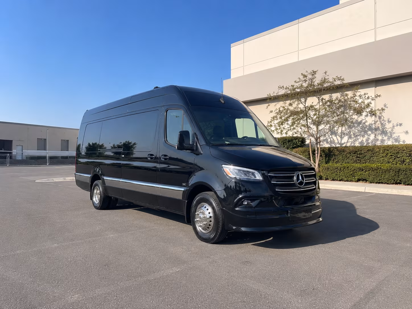 Arlington School Event Transportation party bus exterior