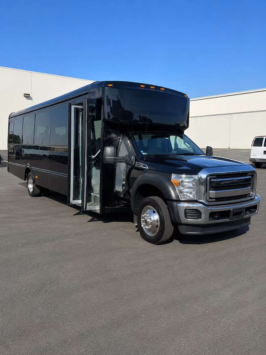 Arlington Sporting Event Transportation party bus exterior