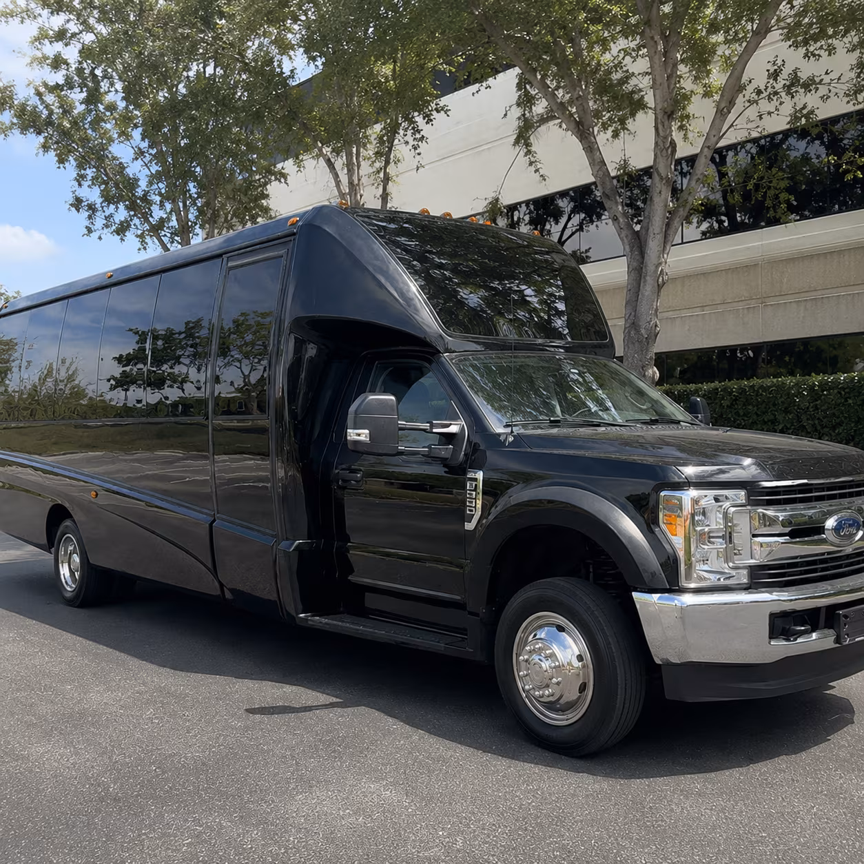 Arlington Sporting Event Transportation party bus interior