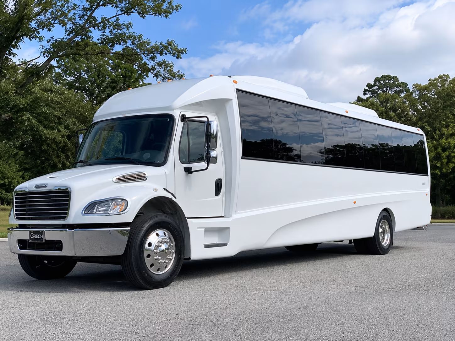 Arlington Wedding Transportation onboard seating