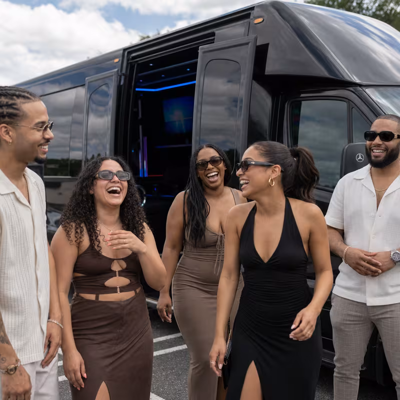 Arlington Concert Transportation fleet vehicle