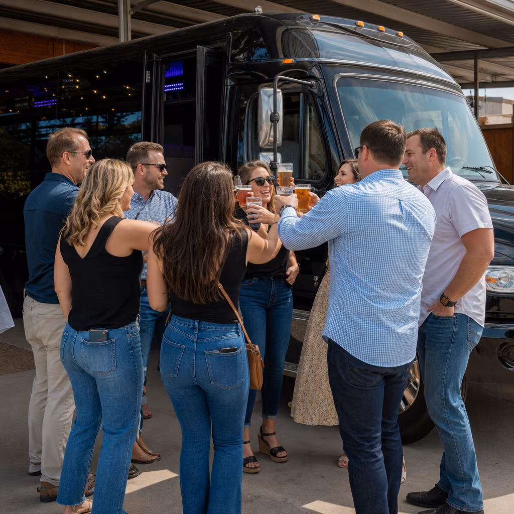 Arlington Winery Tour & Pub Crawl Transportation